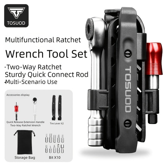 Multi-Functional Ratchet Wrench Tool Set