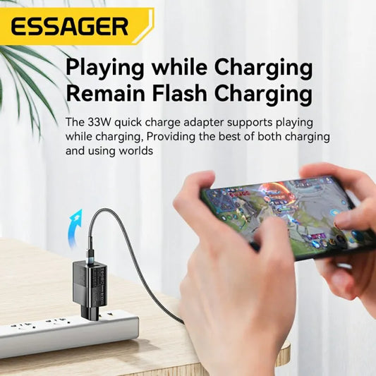 Essager USB C Charger 33W