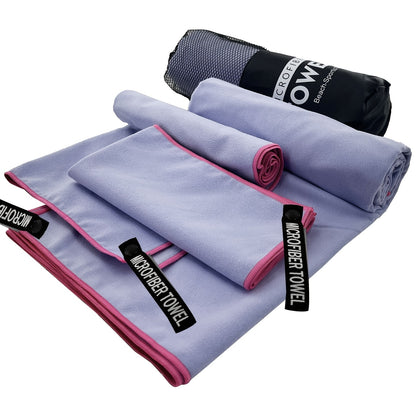 Lightweight microfiber travel towel