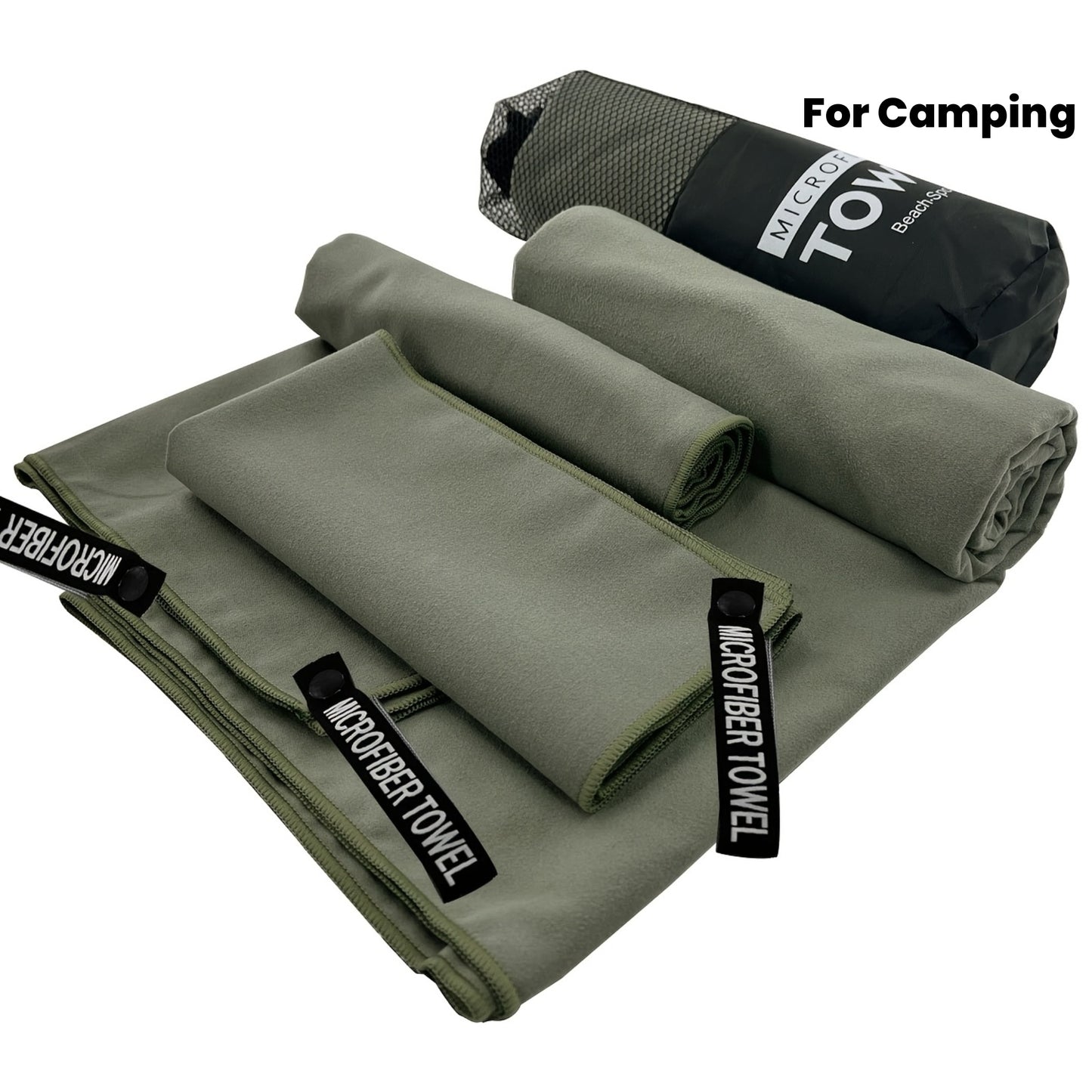 Lightweight microfiber travel towel