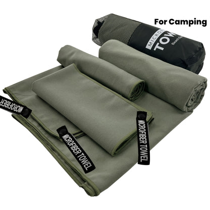 Lightweight microfiber travel towel