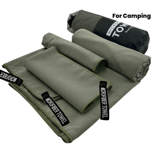 Lightweight microfiber travel towel