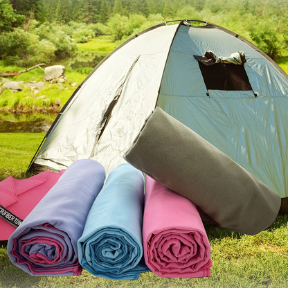 Lightweight microfiber travel towel