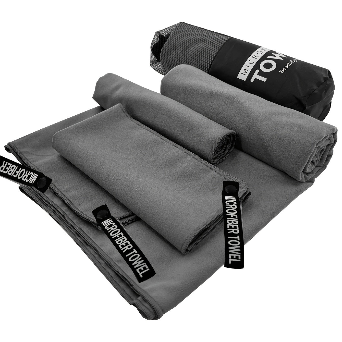 Lightweight microfiber travel towel