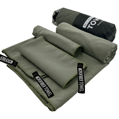 Lightweight microfiber travel towel