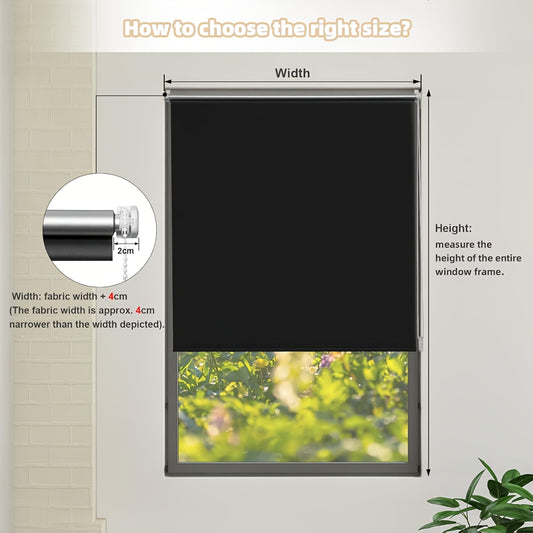 Blackout Thermal Roller Blinds